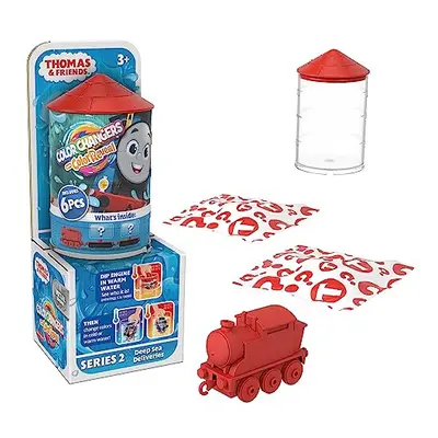 Mystery Toy Trains Collection of Color Reveal Engines with Color-Changing Action plus Surprise C