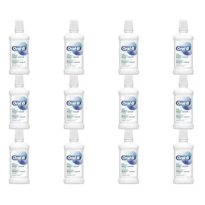 Oral-B Gum and Enamel Care Fresh Mint Mouthwash, ml (Pack of 12)