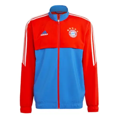 (M) Bayern Munich Presentation Jacket (Red-Blue)