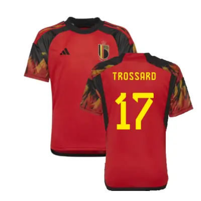 (MB) Belgium Home Shirt (Kids) (Trossard 17)