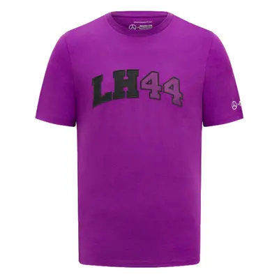 (L) Mercedes AMG Petronas Lewis Hamilton Logo Tee (Purple)