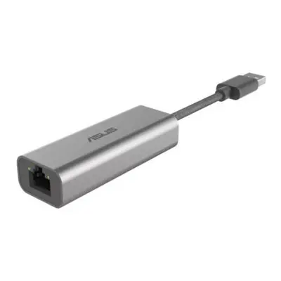 Asus Usb-C2500 Usb-A 3.2 Gen1 To 2.5-Gigabit Base-T Ethernet Adapter Braided Cab 90IG0650-MO0R0T