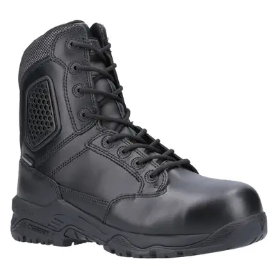 (Black, (Adults')) Magnum Strike Force 8.0 Leather Black Safety Boots