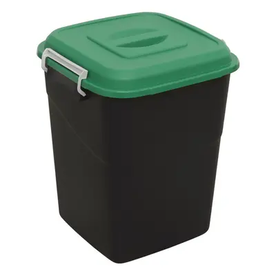 Sealey Refuse/Storage Bin 50L - Green BM50G