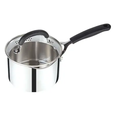 Prestige Made to Last Saucepan with Double Sided Straining Lids - cm / 1.4