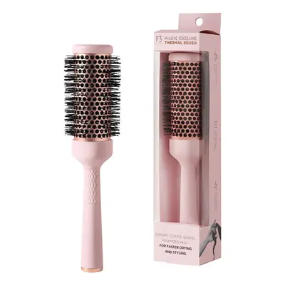 F3 Systems Magic Curling Thermal Brush(1.7 Inch) Cut Drying Time Self