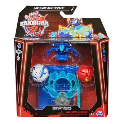 Bakugan - Special Attack Bruiser w/Octogan & Nillious