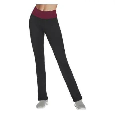 Skechers Women's GO Walk Pant Beet Red/Bold Black Small Petite