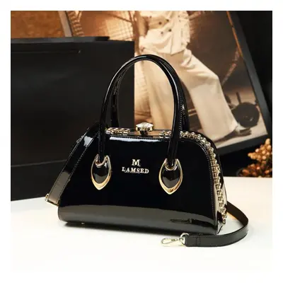 (black) New Fashion Genuine Patent Leather Bag