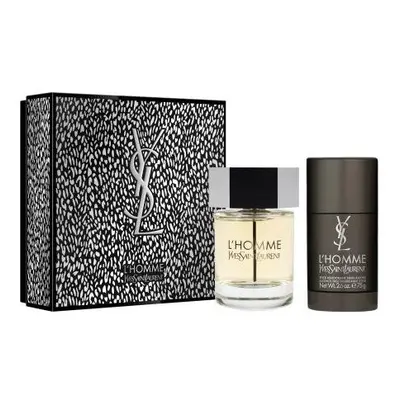 Ysl L'Homme Pcs Set: 3.3 Eau De Toilette + 2.6 Deodorant Stick