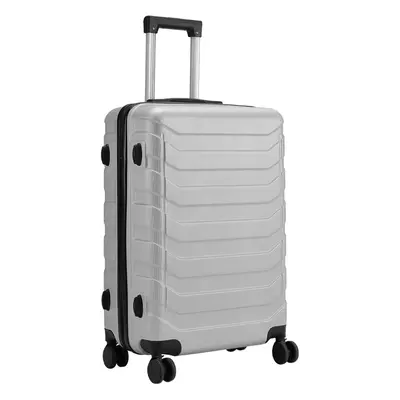 (Grey, inch) Rolling Hardshell Luggage Travel Suitcase