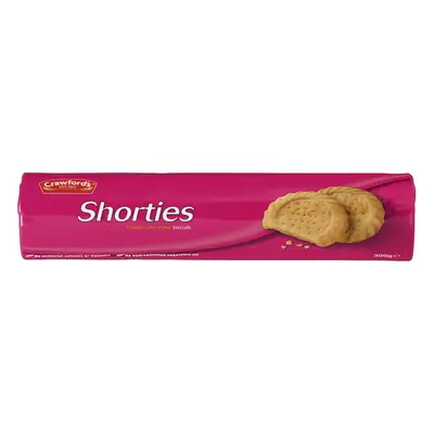 Crawfords Shorties Golden Shortcake Biscuits - 24x300g