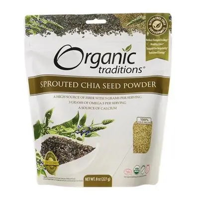 Organic Traditions Sprouted Chia Seed Powder g