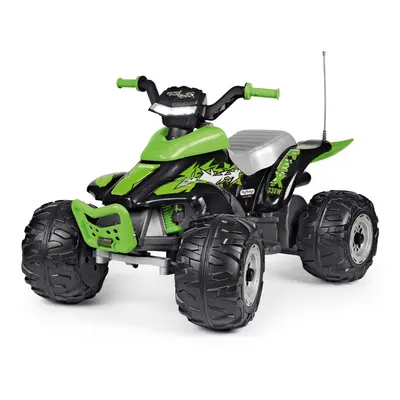 Peg Perego Children's 12V Corral T-Rex 330W Quad, Green