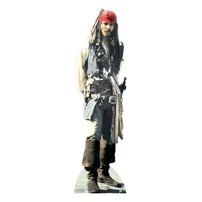 JACK SPARROW LIFESIZE CARDBOARD CUTOUT STANDEE STANDUP Johnny Depp Pirates of the Caribean