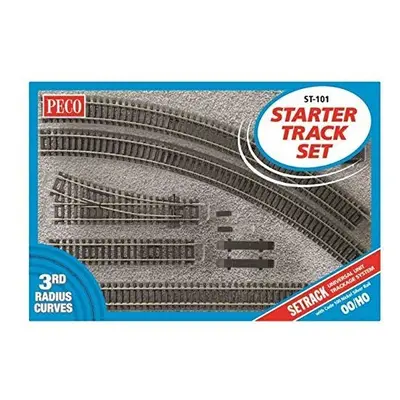 Peco ST-101 Setrack 3rd Radius Starter Track Set