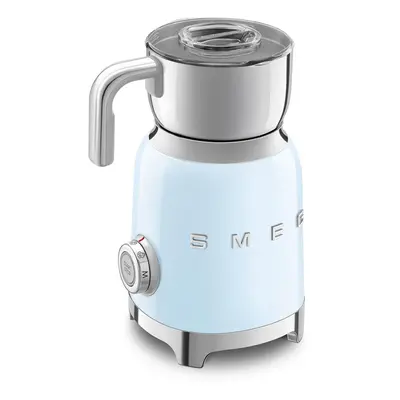 Smeg MFF11PBUK Induction Milk Frother with Tritan TM Renew, 500W, Pastel Blue