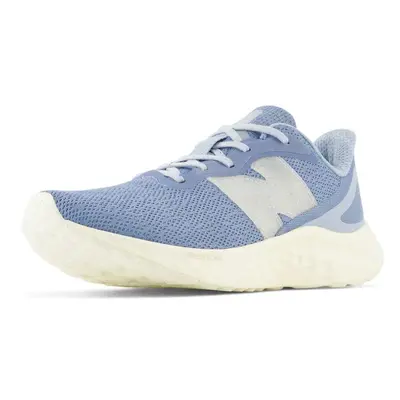 New Balance Women's Fresh Foam Arishi V4 Running Shoe Mercury Blue/Angora Fuzz Wide