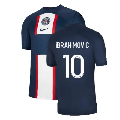 (L) PSG Home Shirt (no sponsor) (IBRAHIMOVIC 10)