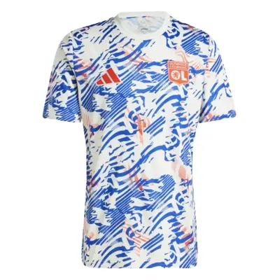 (XL) Olympique Lyon Pre-Match Shirt (White)