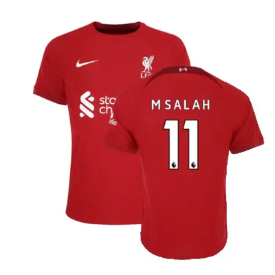 (L) Liverpool Vapor Home Shirt (M SALAH 11)