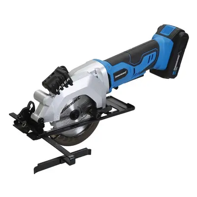 Silverline 18V Mini Circular Saw 115mm 2.0Ah Battery & Charger