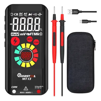 Mini Smart Multimeter with 3.2-inch Color Screen Digital Counts True RMS Multimeter