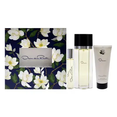 Oscar De La Renta by Oscar De La Renta for Women - Pc Gift Set 3.4oz EDT Spray, 0.5oz EDT Spray,