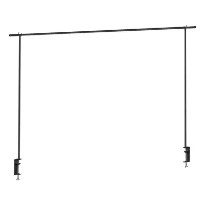 (Black) Over Table Dinner Party Decorations Adjustable Frame Hanging Rail Display Arch