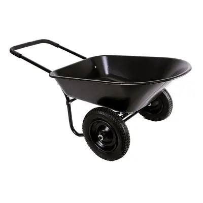 Garden WHEELBARROW 150kg Heavy Duty 85Ltr Yard Equine Barrow Wheels