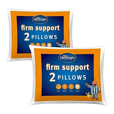 Silentnight Firm Support Pillow Pack of - Side Sleeper Pillows for Sleeping Neck Back Orthopaedi