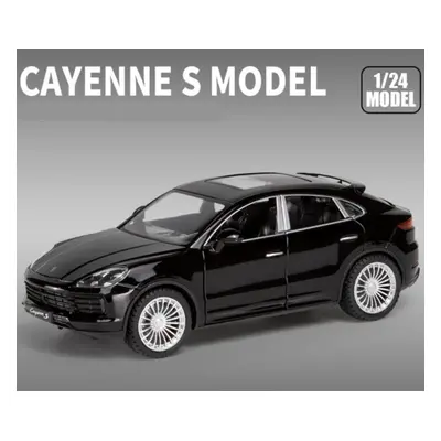 (as the picture) 1:24 Porsches Cayenne Turbo Alloy Car Model Diecasts Metal Toy Vehicles Car Mod