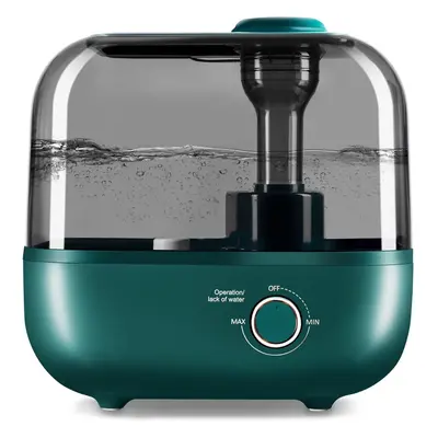 (Green) 28dB Ultra Quiet, with Aromatherapy Tray, Expandable Steam Nozzle, Top Filling Humidifie