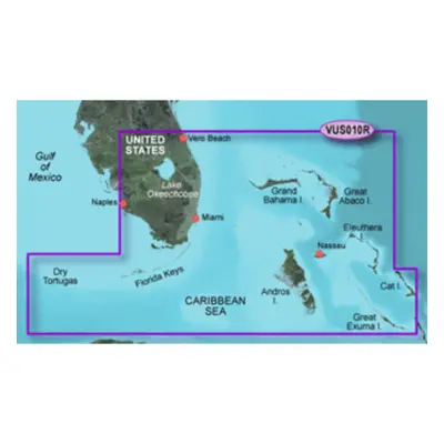 Garmin BlueChart® g3 Vision® HD - VUS010R - Southeast Florida - microSD™/SD™