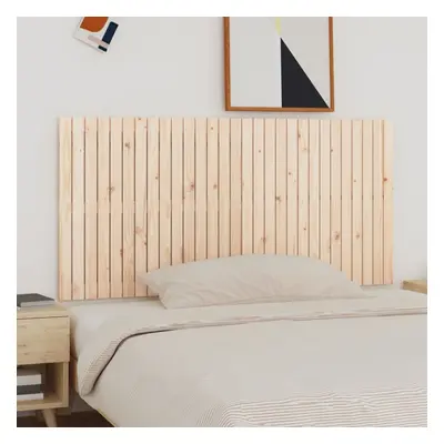 vidaXL Wall Headboard 185x3x90 cm Solid Wood Pine