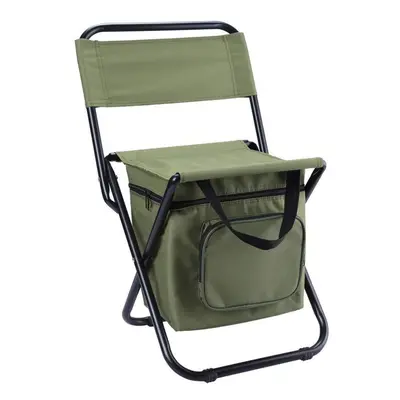 (army green) Insulated Picnic Bag Hiking Camouflage Seat Bag Fishing Men Portable Outdoor Camouf