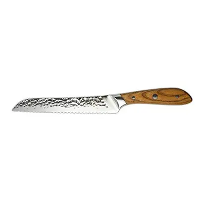 Rockingham Forge Ashwood Series 8Ã¢Â¹ Bread Knife with Ice Hardened Vanadium Steel Blades, Heat-