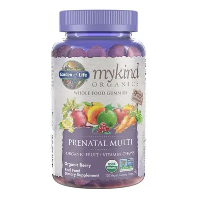 (120 gummy drops) Mykind Organics Prenatal Multi Gummies, Organic Berry - gummy drops