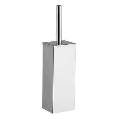 Premier Housewares Toilet Brush and Holder - Stainless Steel