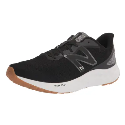 New Balance Men's Fresh Foam Arishi V4 Running Shoe Black/Silver Metallic/Gum