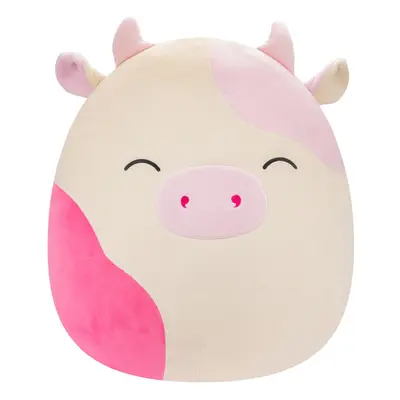 Squishmallows Original 20-Inch Caedyn Cream Cow with Pink Spots - Official Jazwares Jumbo Plush