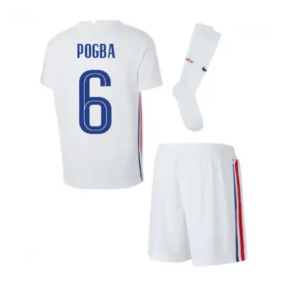 (LB) France Away Nike Little Boys Mini Kit (POGBA 6)