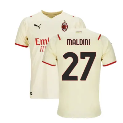 (3XL) AC Milan Away Shirt (MALDINI 27)