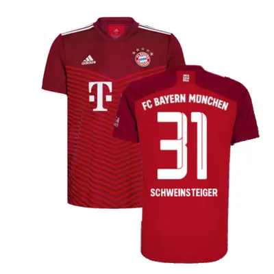 (S) Bayern Munich Home Shirt (SCHWEINSTEIGER 31)