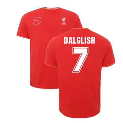 (L) Liverpool Heritage Red Home Tee (DALGLISH 7)