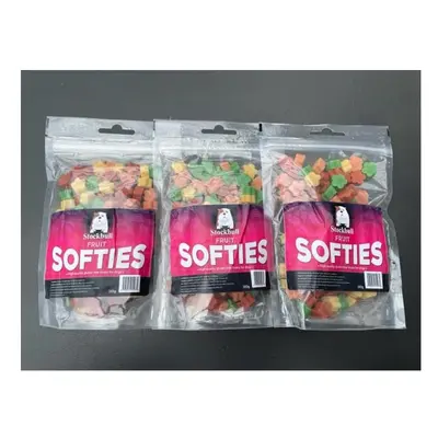 Stockbull Fruit Softies Dog Training Treats (3 x 165g Bags)