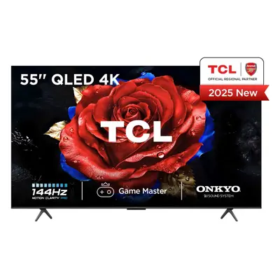 TCL 55T8C-UK 55" 4K QLED HDR PRO Smart TV - 55T8CUK