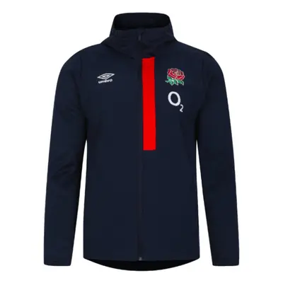 (3XL) England Rugby Hooded Jacket (Navy)