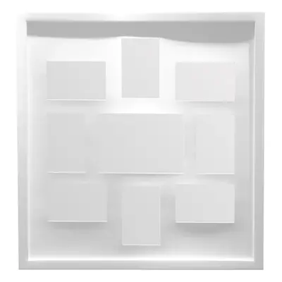 Premier Housewares White Photo Square Multi Photo Frame