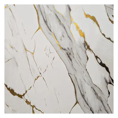 Nes Home PVC Wall Panel Carrara Gold Marble x x 10mm